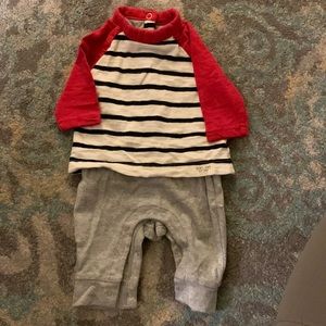 Gap Baseball Tee Onesie Outfit
